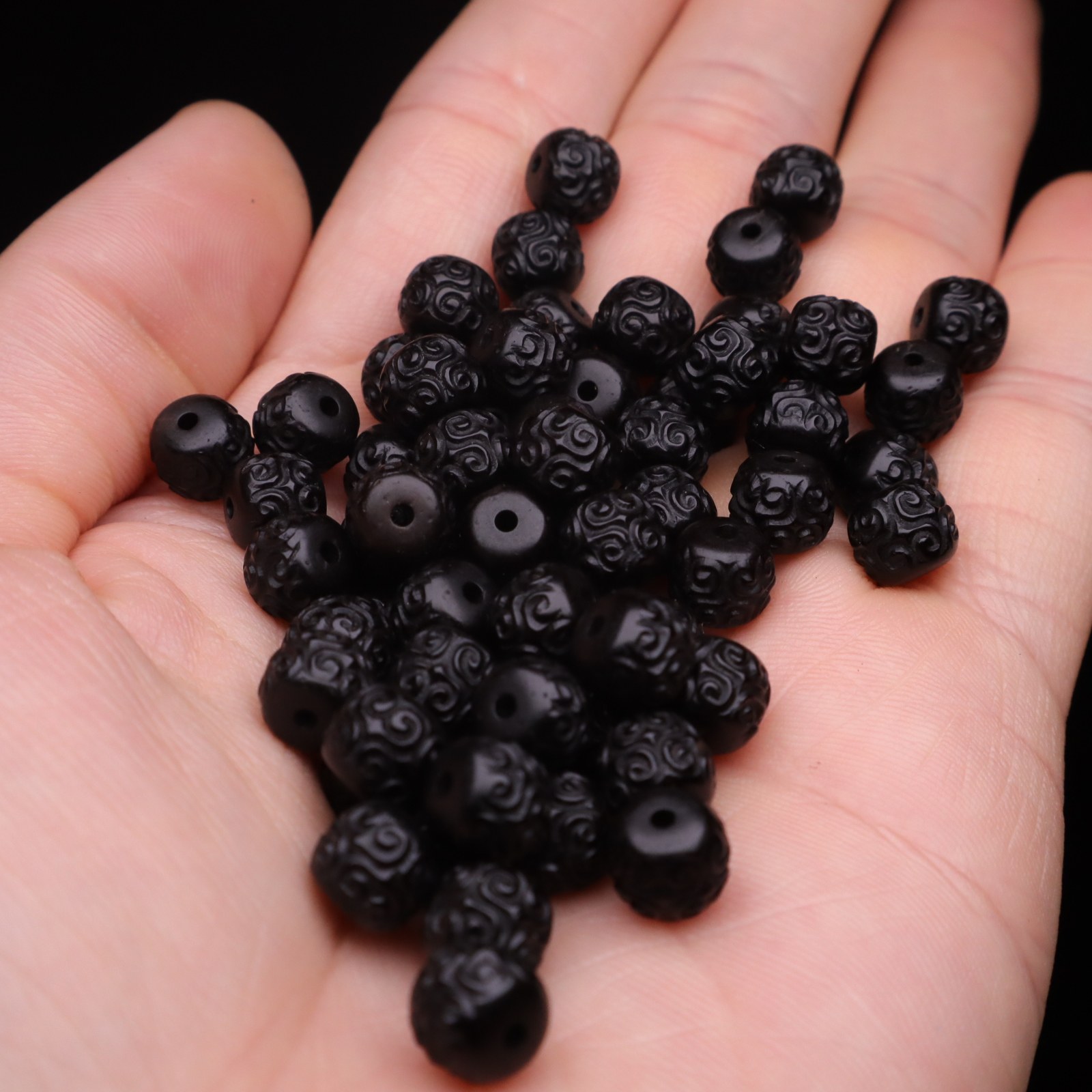 天然越南芽庄黑奇楠沉香精工回纹桶珠老型珠散珠DIY文玩配饰单珠,饰品/流行首饰/时尚饰品新,其他DIY饰品配件,淘宝优惠券,粉丝福利购,淘宝优惠卷