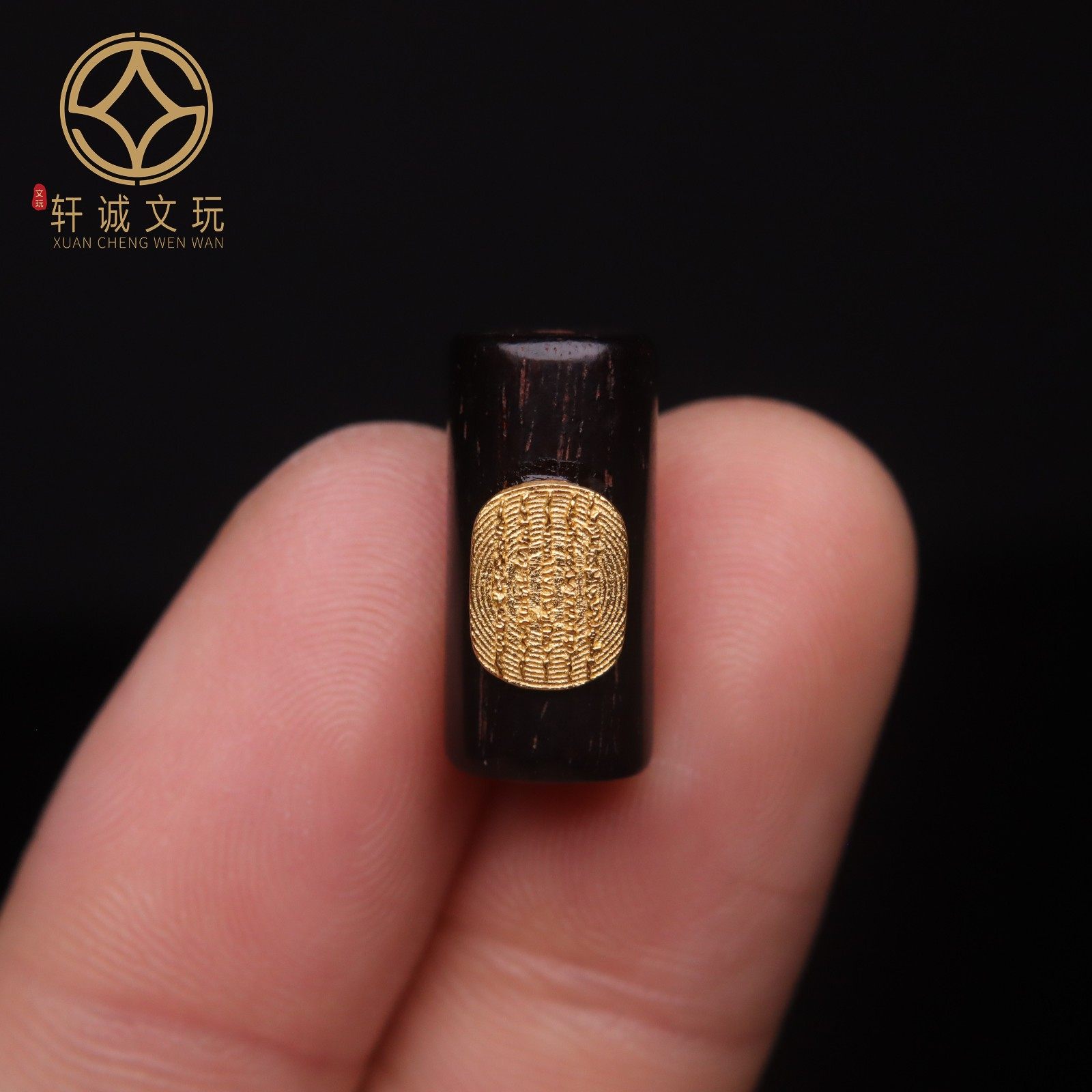 原创S925银镀金天然黑檀木镶嵌五条经文老型桶珠散珠DIY配饰,饰品/流行首饰/时尚饰品新,沉香,淘宝优惠券,粉丝福利购,淘宝优惠卷