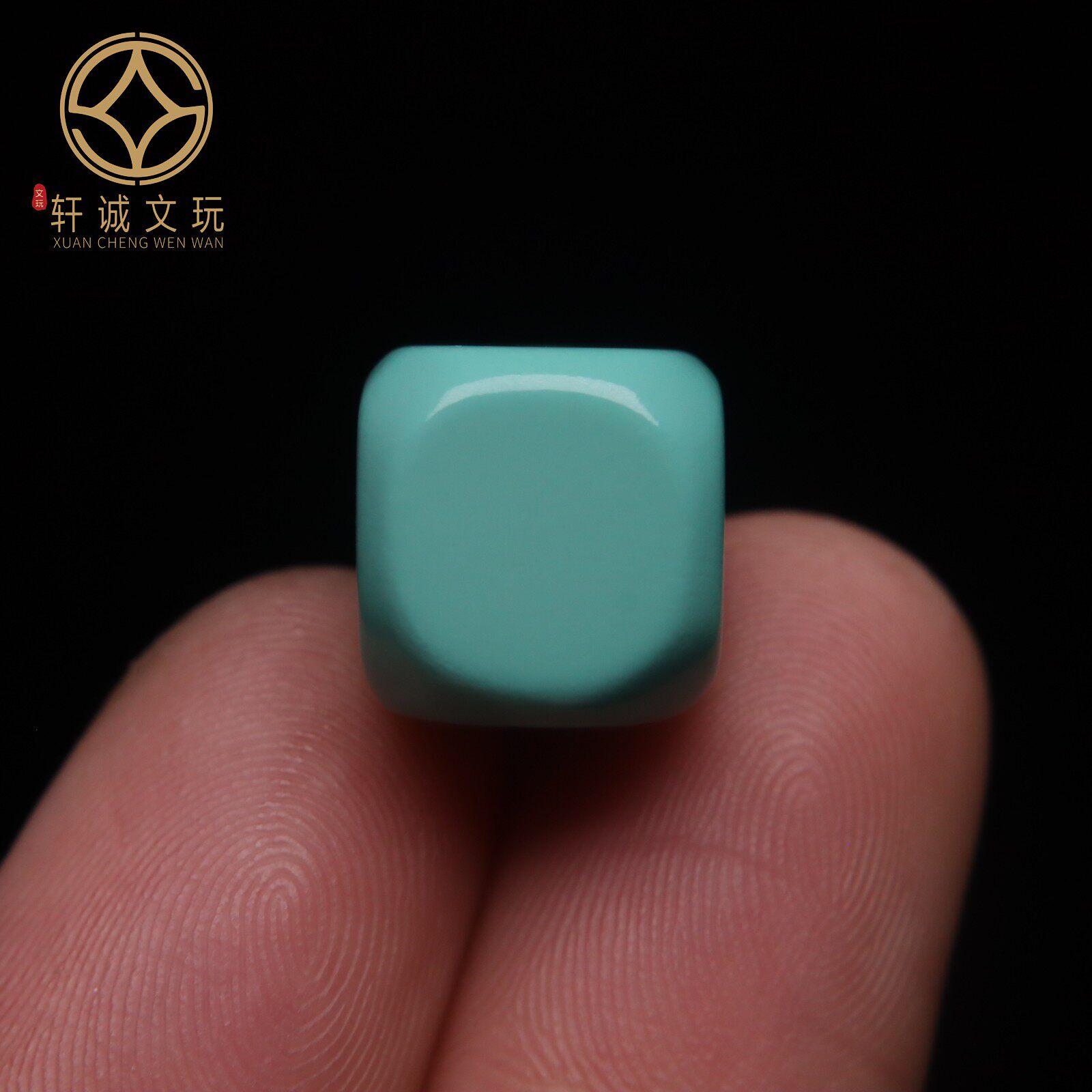 优化高瓷绿松石果绿白蓝方糖方珠桶珠蒙松散珠手串链108diy配饰