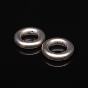 s999纯银隔片平安扣金刚星月菩提配饰全套DIY配件珠佛珠文玩手串