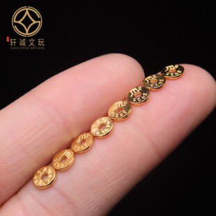 S925古法银镀金六字真言隔片diy文玩佛珠手串手链隔珠散珠垫片