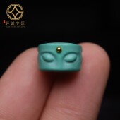 原创优化蒙松镶古法金佛一念桶珠隔片隔珠手串手链diy文玩配珠饰