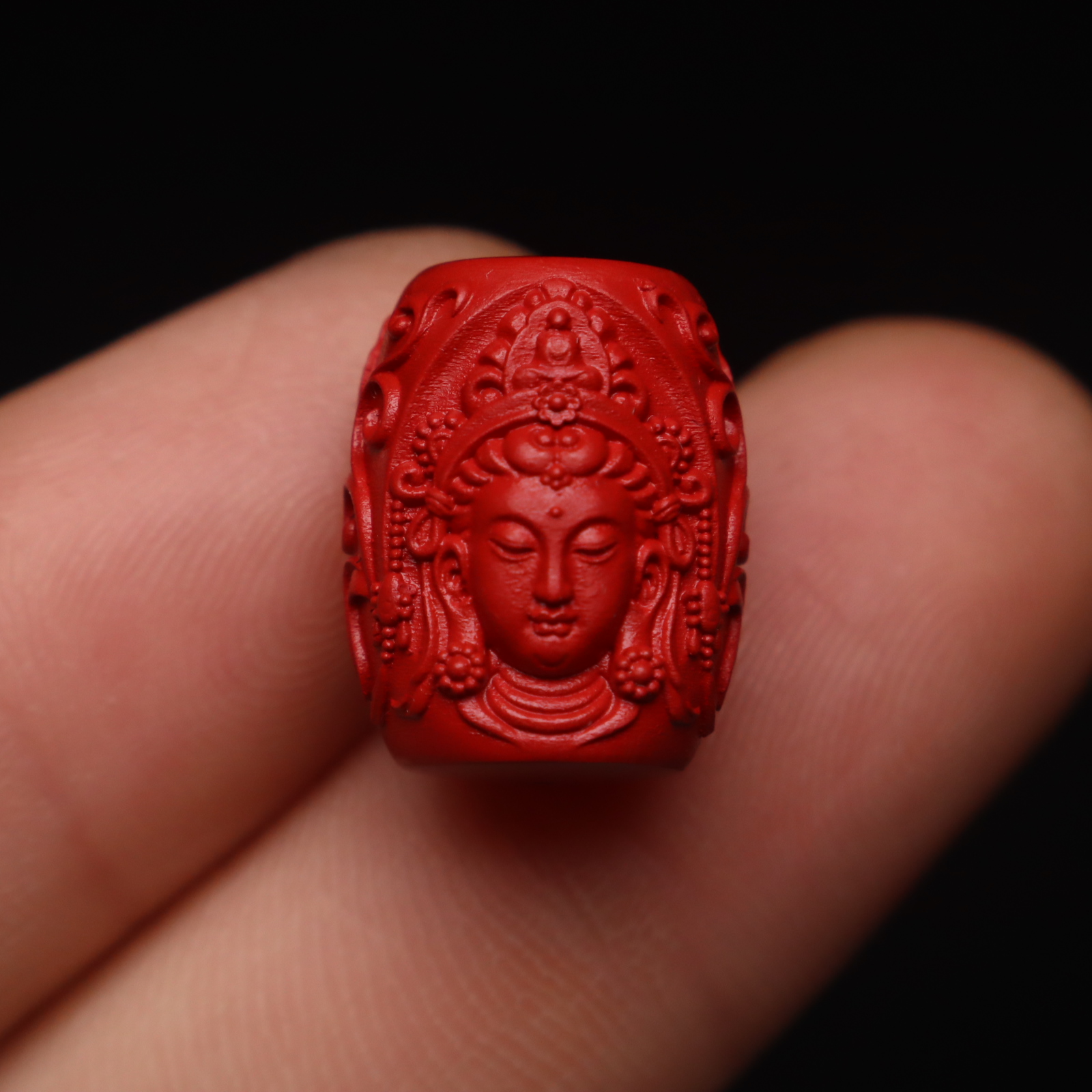 天然朱砂帝王砂观音桶珠鼓珠老型珠星月金刚菩提108长串配件配饰