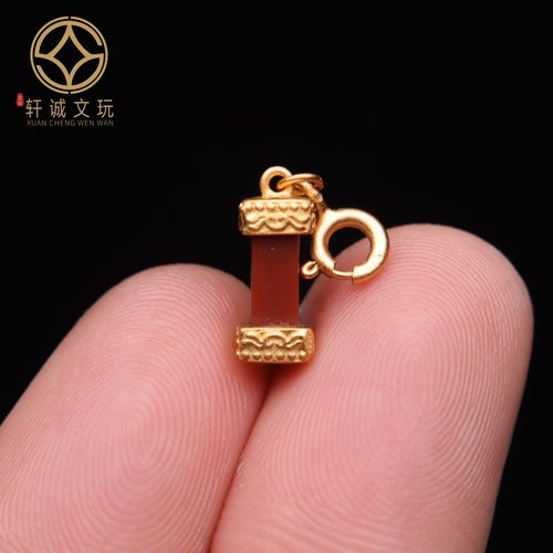 天然青金石南红玛瑙桶珠隔珠散珠手串108diy配饰配挂件吊坠