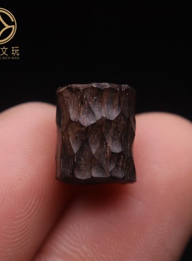 天然原矿沉香木树桩老型鼓珠桶珠散珠吊坠DIY文玩配饰饰品配件