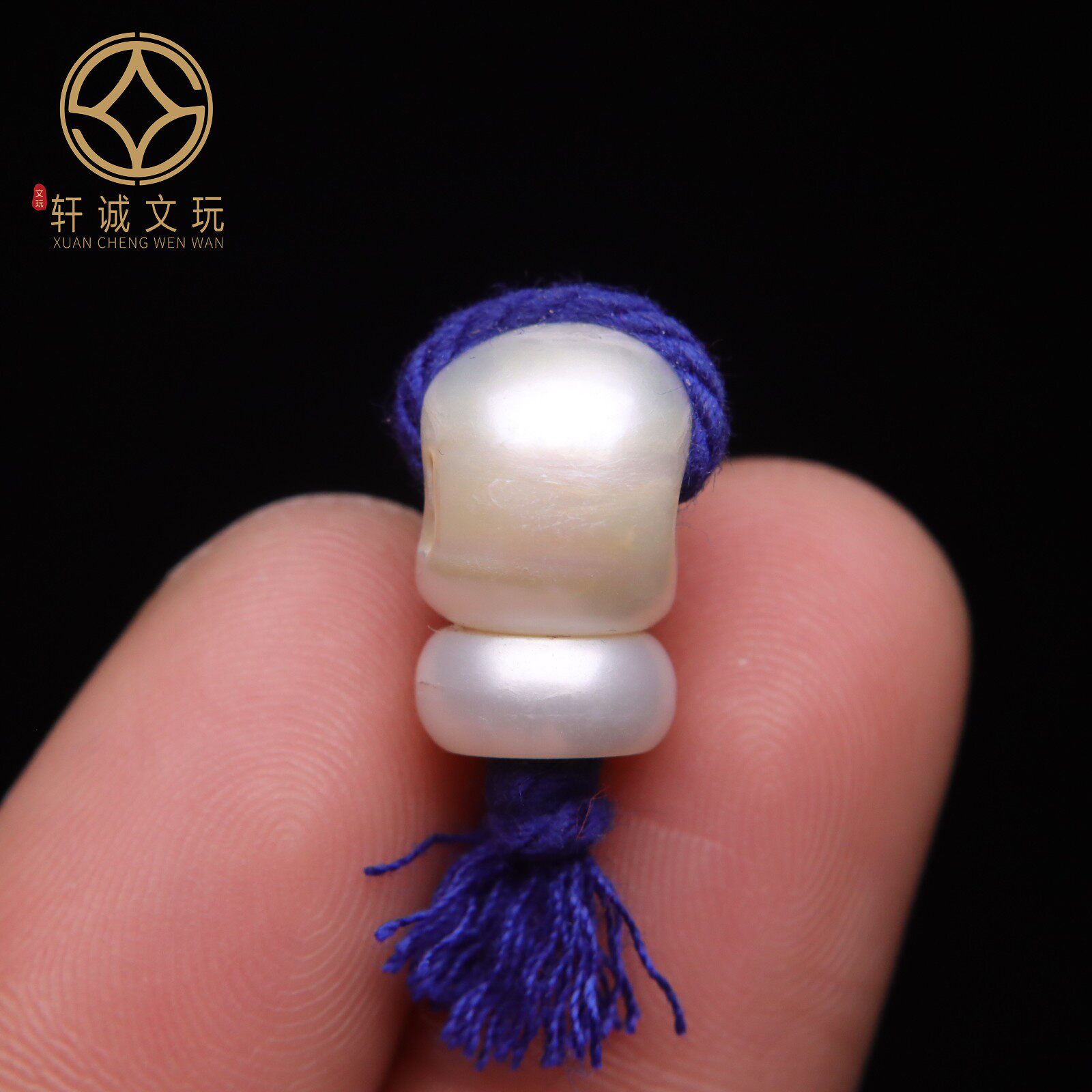 天然原矿珍珠三通佛头桶珠串珠diy文玩散珠手串手链配饰配珠