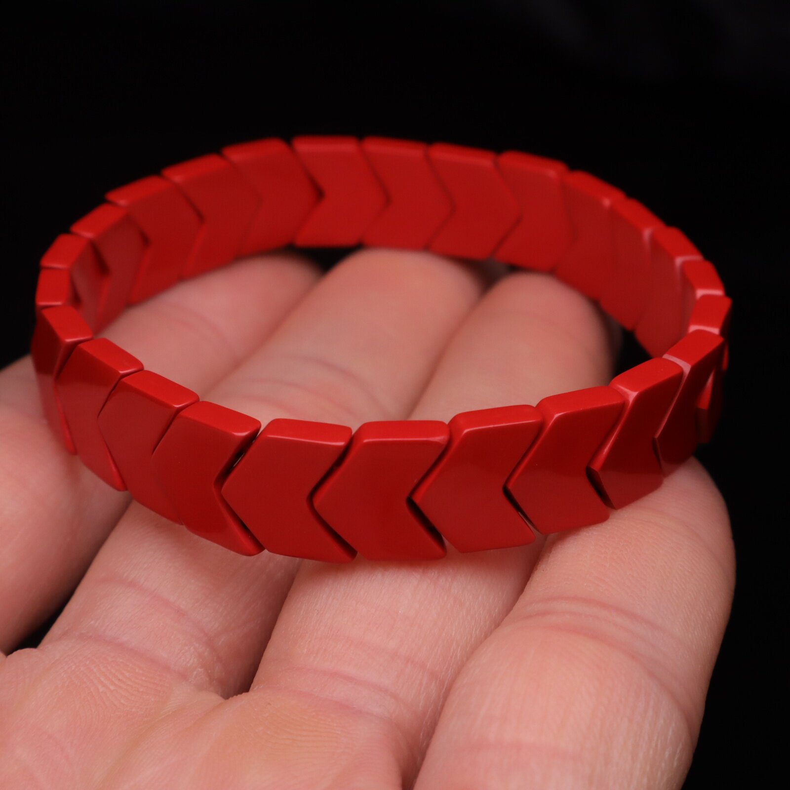 原矿天然朱砂箭头手牌帝王砂手链转运珠男女散珠圆珠首饰首饰手串