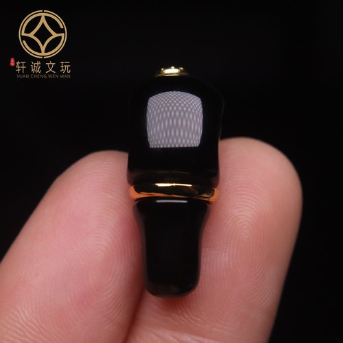 天然黑曜石古法金三通佛头星月金刚菩提108长串配饰配件文玩饰品