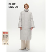 BLUE ERDOS简约白鸭绒加厚保暖长款 羽绒服B246JG004