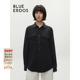 衬衫 BLUE ERDOS智性通勤绵羊毛混纺长袖 女B546H0001