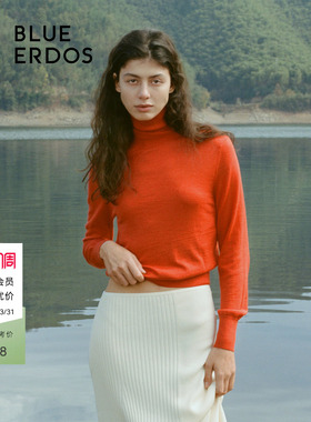 [BLUE ERDOS设计师系列]BETH系列樽领针织衫B245D0091