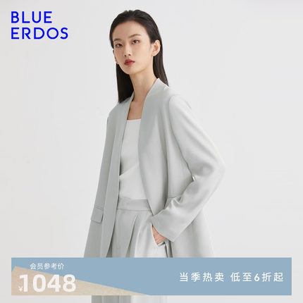 BLUE ERDOS春夏女装通勤舒适修身感西服外套女