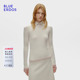 简约百搭羊毛羊绒正肩翻领针织衫 新品 B256A0057 ERDOS春季 BLUE