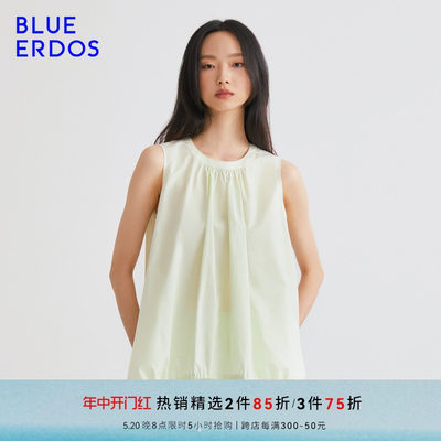 blueerdos舒适纯棉背心时尚