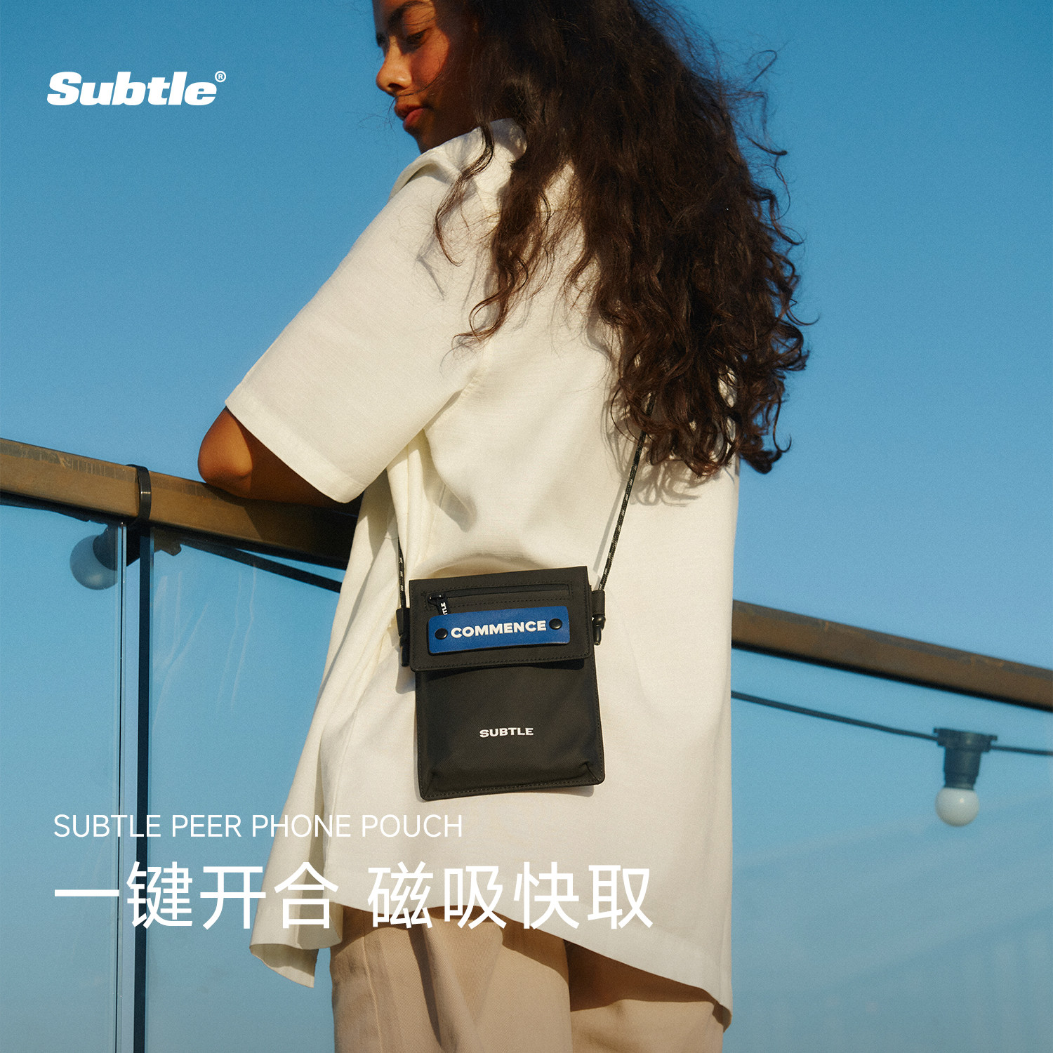 SUBTLE女士手机包斜挎小包2024新款时尚潮牌小挎包小众百搭腰包女,箱包皮具/热销女包/男包,手机包,淘宝优惠券,粉丝福利购,淘宝优惠卷