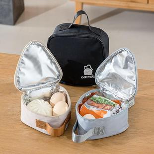 冬季早餐保温袋保温饭盒袋小号饭兜迷你便携带饭上班族饭包便当包
