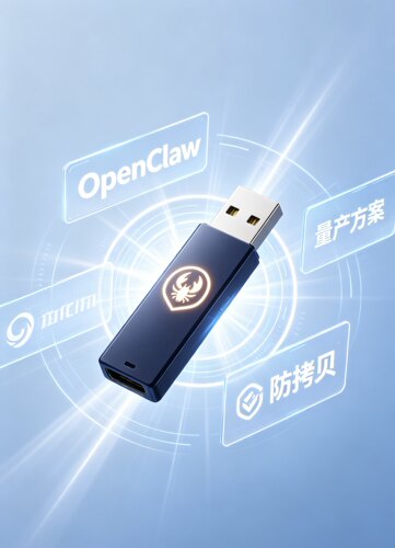 批量售卖龙虾U盘、工作室批量部署OpenClaw、小白零基础量产