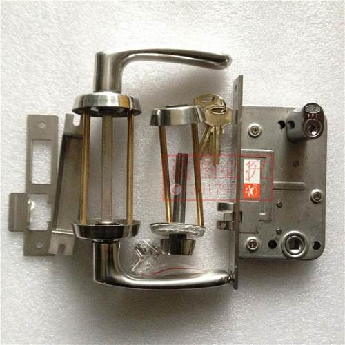 可定制 原装(HORSE)C-1不锈钢船用防火门锁 各种门厚偏心门锁