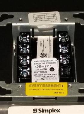 Simplex新普利斯4090-9118输入输出模块全新原装进口未开封带包装