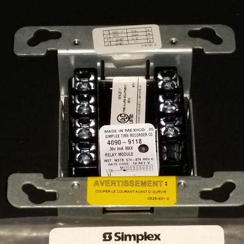 Simplex新普利斯4090-9118输入输出模块全新原装进口未开封带包装