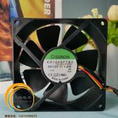 1.6W KD1209PTB2 12V 9025 3线测速超静音散热风扇 9CM