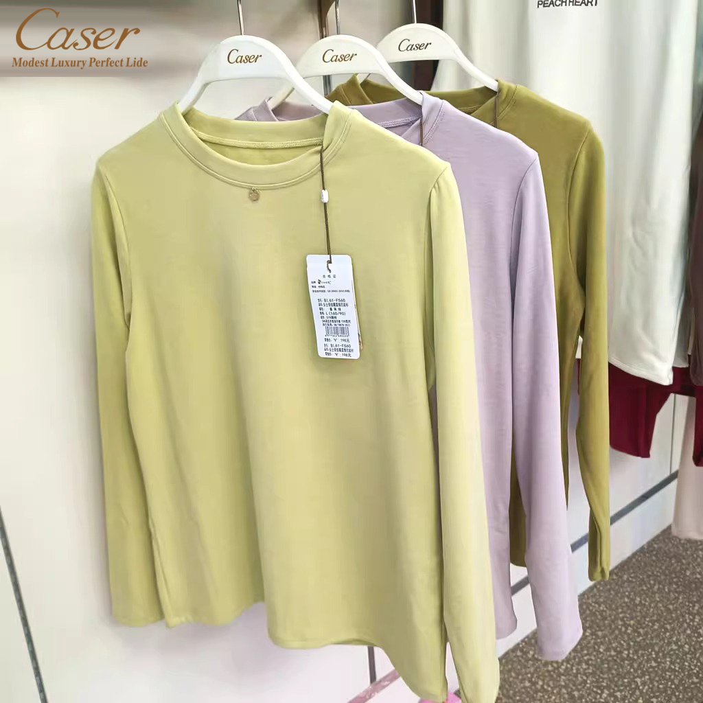 caser倍优暖女保暖上装