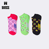 2026新款 Happy Socks潮牌创意图案星星短袜设计师款 个性 袜子