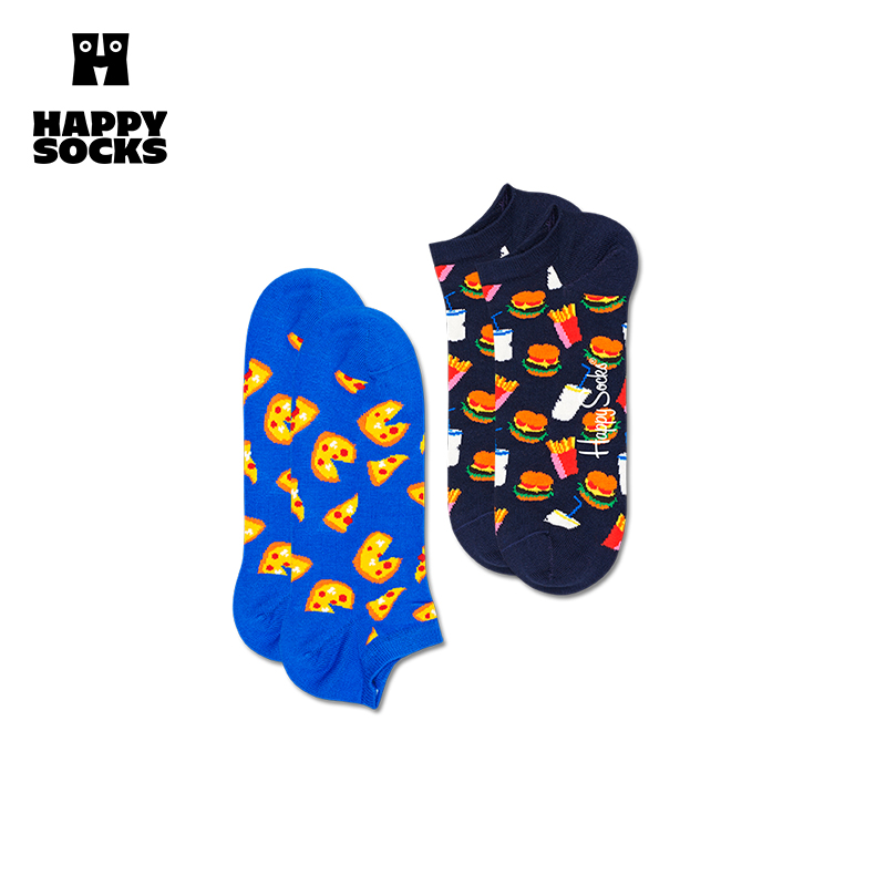 618抢购潮牌HappySocks条纹短袜