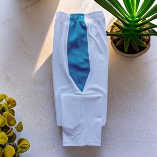 西安高新一中四季款天蓝浅蓝蓝天白云校服裤子直筒运动裤大码宽松