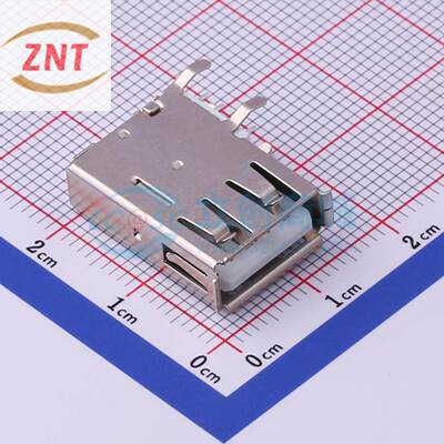 USB连接器 USB-226-BRY 长体 卷边 AF侧插 Type-A母座 XUNPU/讯普