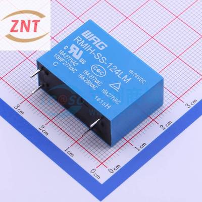 功率继电器 RMIH-SS-124LM 插件,12.8x29.2mm 4 电子元器件配单