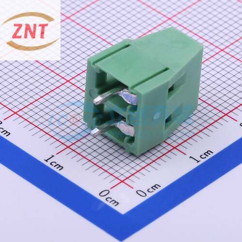 螺钉式接线端子 DB128V-5.0-2P-GN-S 插件,P=5.0mm 1x2P 全新现货