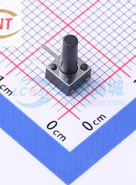 轻触开关 GT-TCB73B-H090-L1 卧插4.5*4.5*9mm 3脚 单刀单掷 品赞