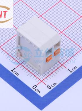 弹簧式接线端子 KF239-3.81-2P 插件P=3.81mm 1x2P 2P 原装正品