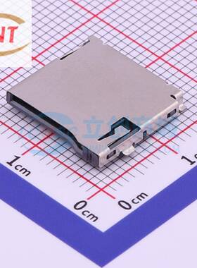 SD卡连接器 TF-01A SMD 自弹式 9P 外焊 SD卡(TF卡) Yuandi/元迪