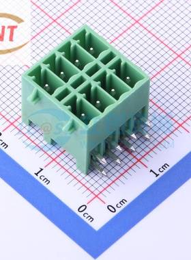 插拔式接线端子 KF2EDGKRG-3.5-2*4P 弯插,P=3.5mm 板端/插座-闭