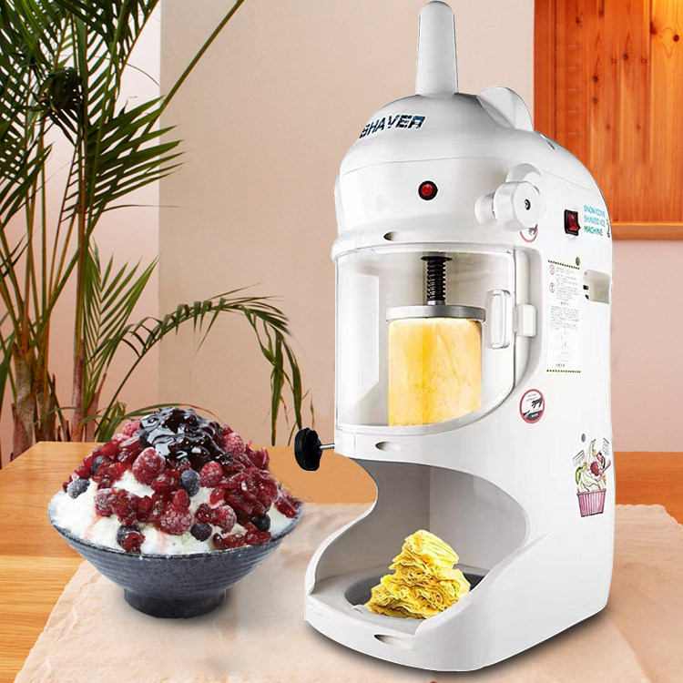 博科尼雪花刨冰机商用家用火锅店用绵绵冰全自动电动碎冰机奶茶店