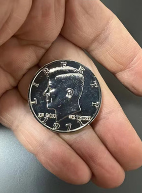 魔术道具金银币 半美元硬币特殊币 50美分特殊币 特殊Half Dollar