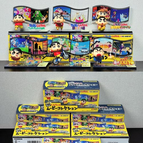 日本蜡笔小新电影立牌桌面摆件