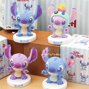 星际宝贝stitch史迪仔盲盒手办 安琪史迪奇潮玩摆件玩具女生礼物