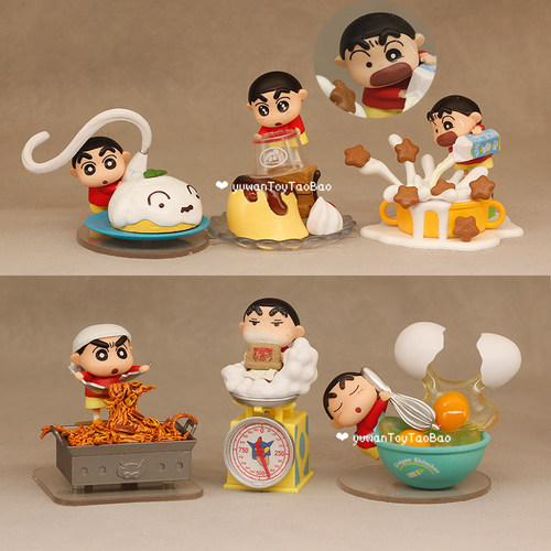 野原新之助微缩场景迷你玩具摆件