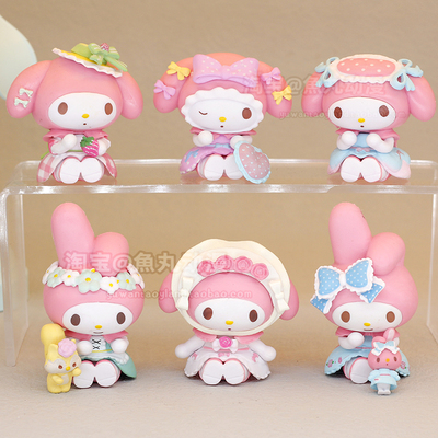 Melody秘森茶话会盲盒玩偶手办