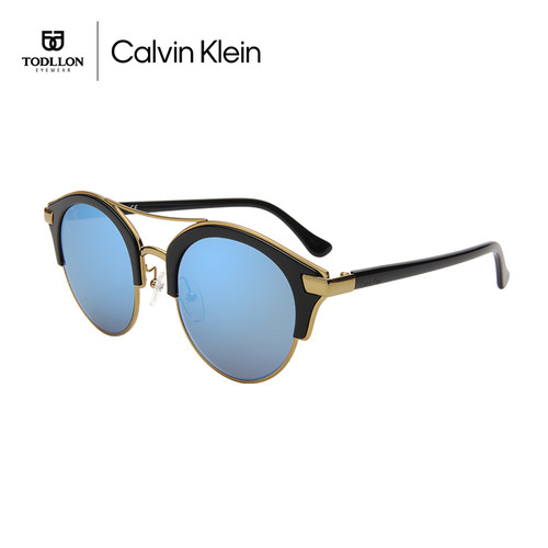 CalvinKlein圆形太阳镜