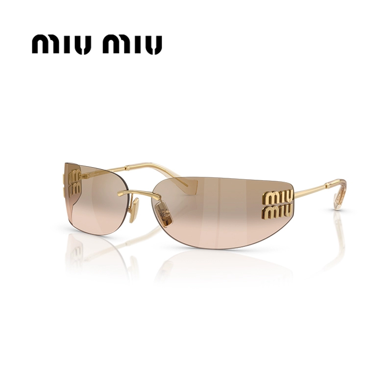 MIUMIU缪缪女款高级感无框太阳镜