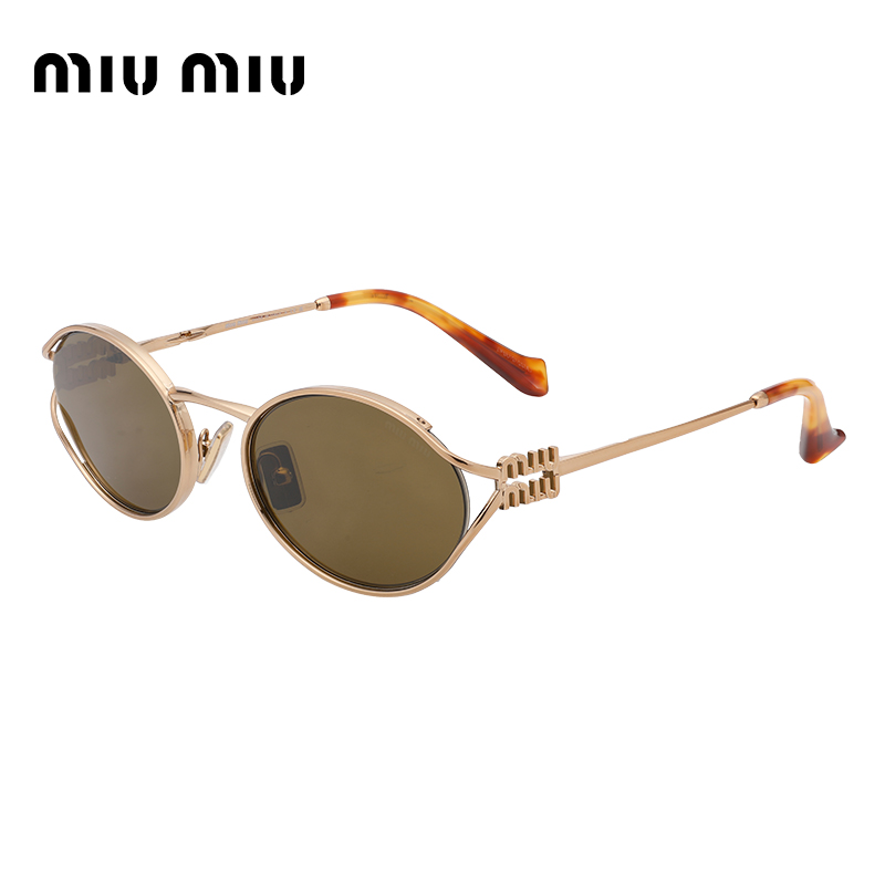 MIUMIU缪缪椭圆小框女夏太阳镜