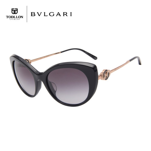 BVLGARI/宝格丽百搭猫眼墨镜