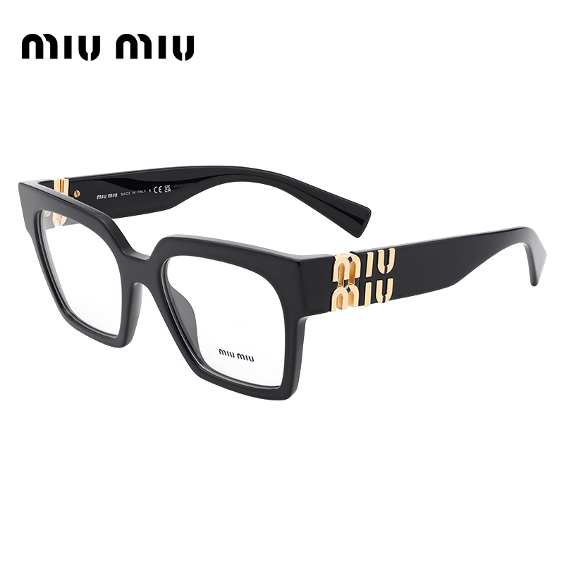 MIUMIU缪缪女款方框板材近视镜框