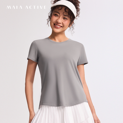 柔韧短袖T恤瑜伽衫MAIAACTIVE