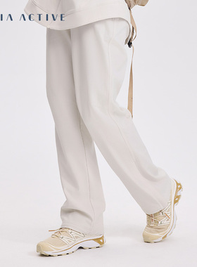 保暖防水中腰运动休闲舒适拉链全长户外直筒裤MAIAACTIVE PN040