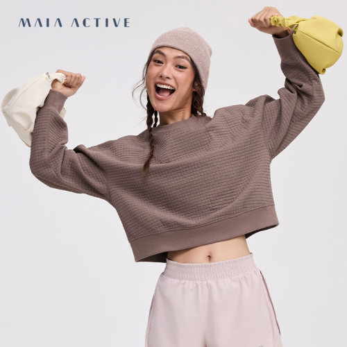 日常长袖瑜伽卫衣MAIAACTIVE